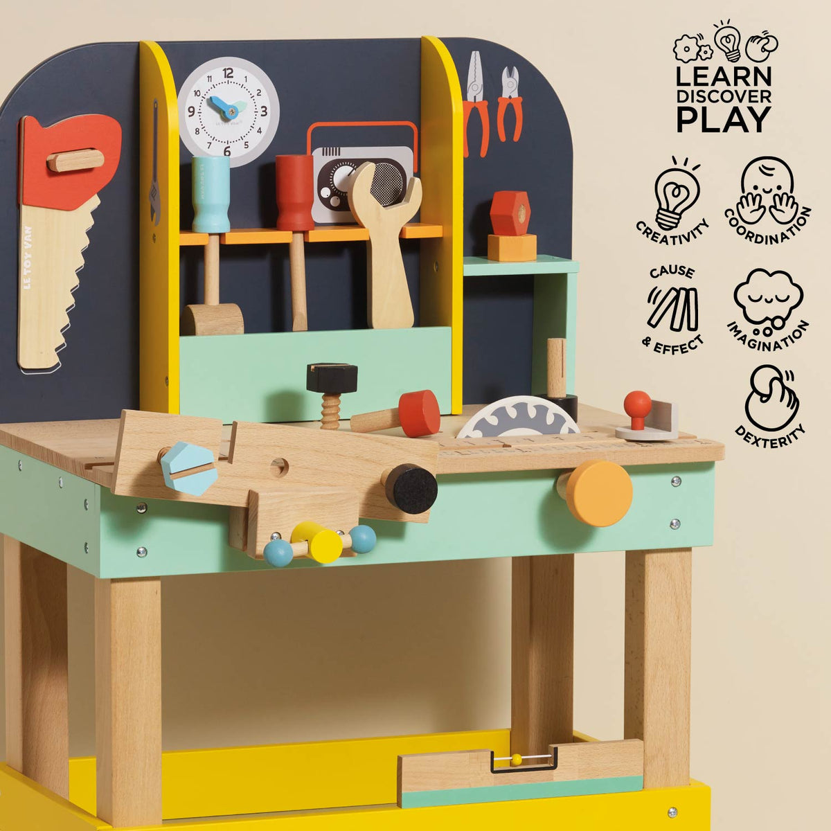 Le Toy Van Alex’s Toy Work Bench