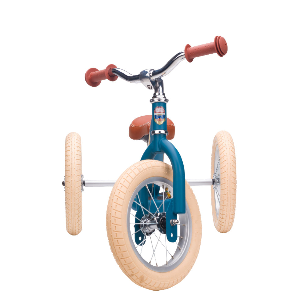Trybike - Steel 2 In 1 Balance Trike - Vintage Blue - Binky