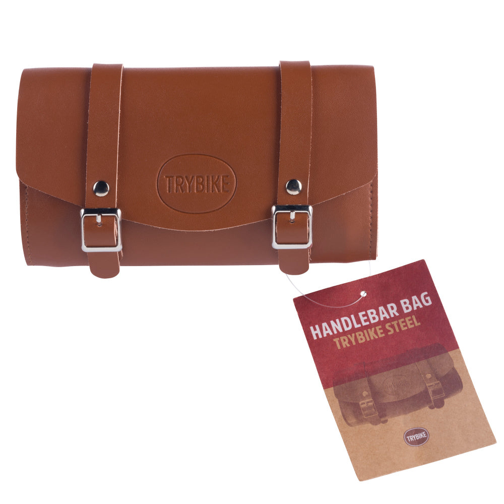 Trybike - Leather Handlebar Bag for Steel Bikes - Binky