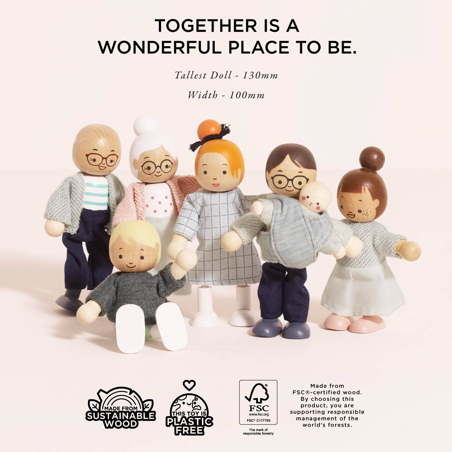 Let Toy Van -  Dolls House Family