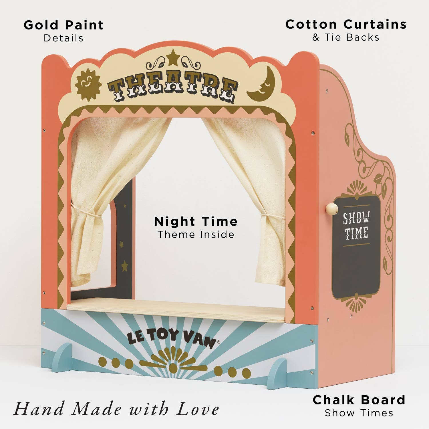 Le Toy Van - Tabletop Puppet Wooden Theatre