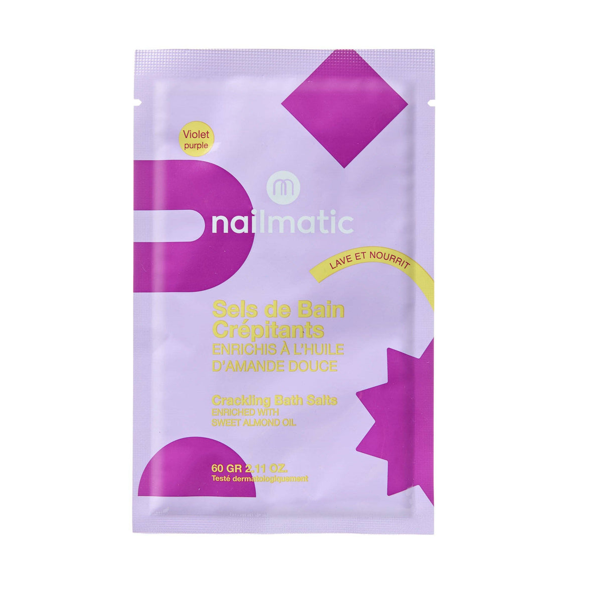 Nailmatic Crackling Bath Salts – Violet