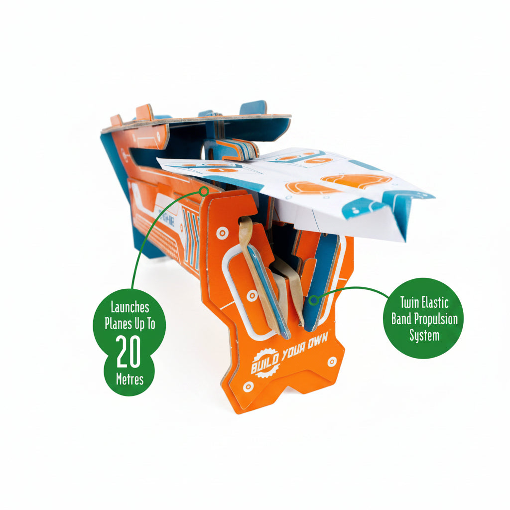 Build Your Own Paper Plane Launcher Kit