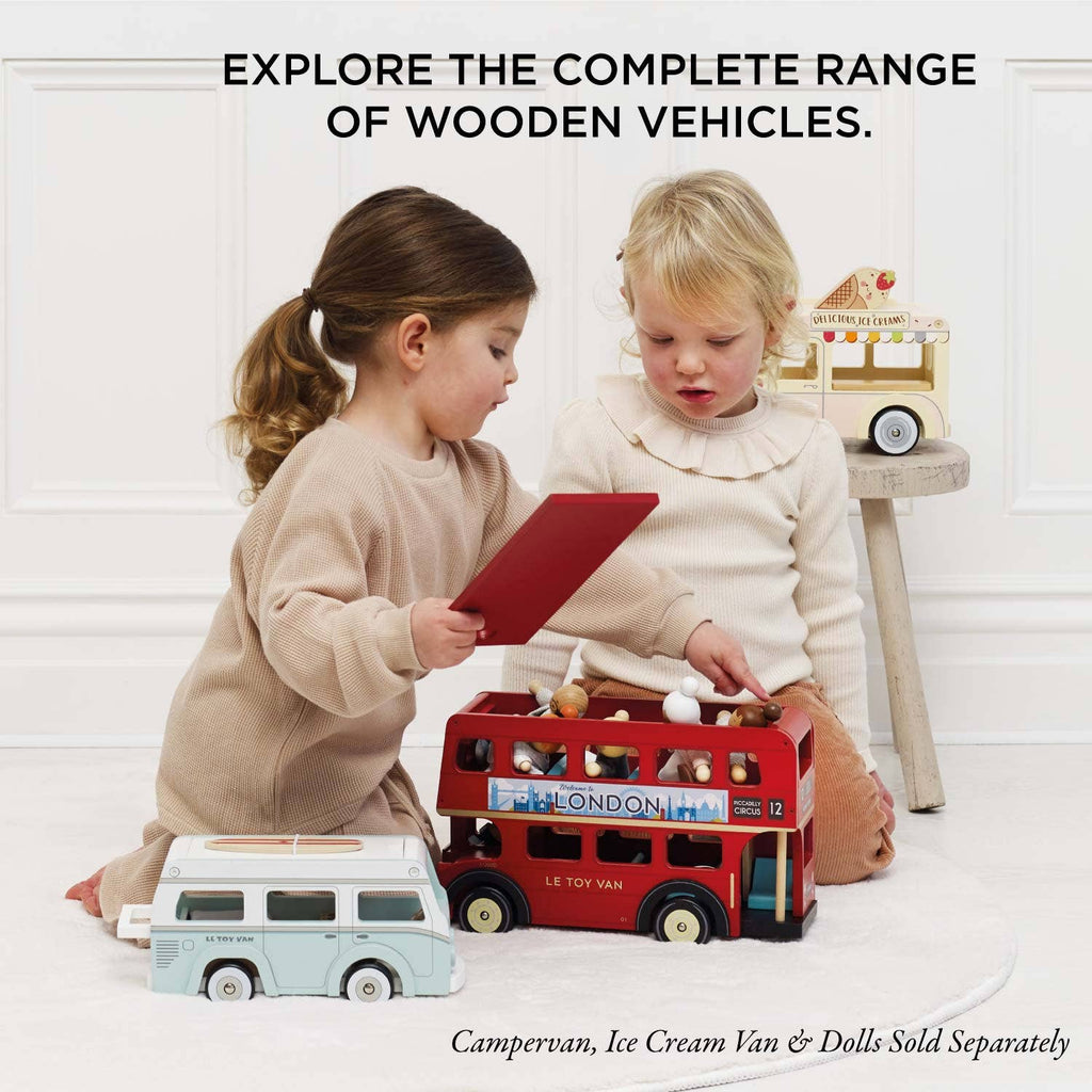 Le Toy Van Wooden London Bus