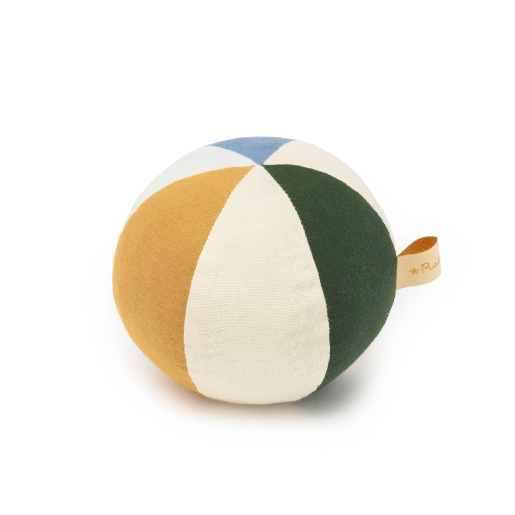 Colorful ball with a white background