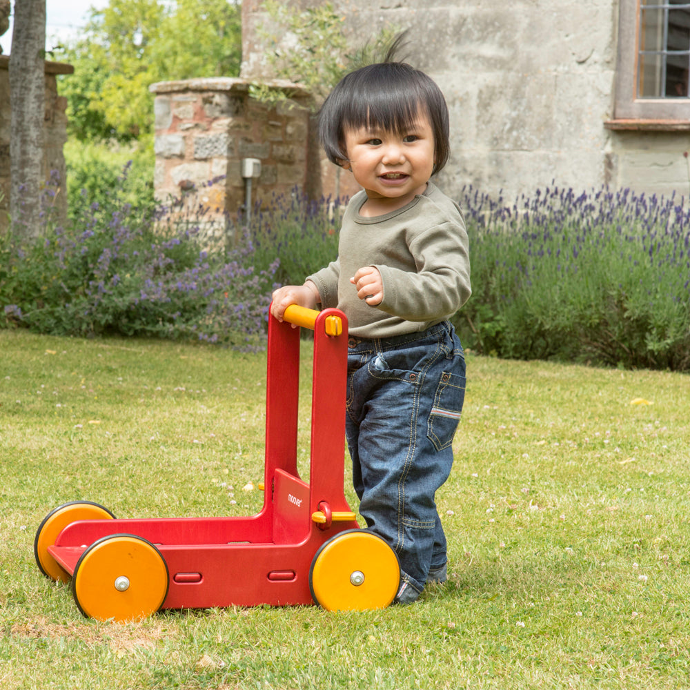 Moover Baby Walker Pink - Binky