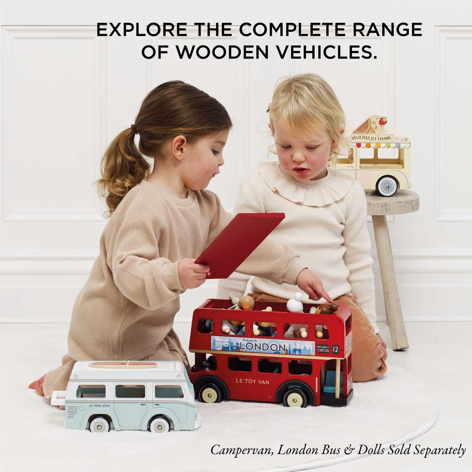 Le Toy Van - Wooden Ice Cream Van