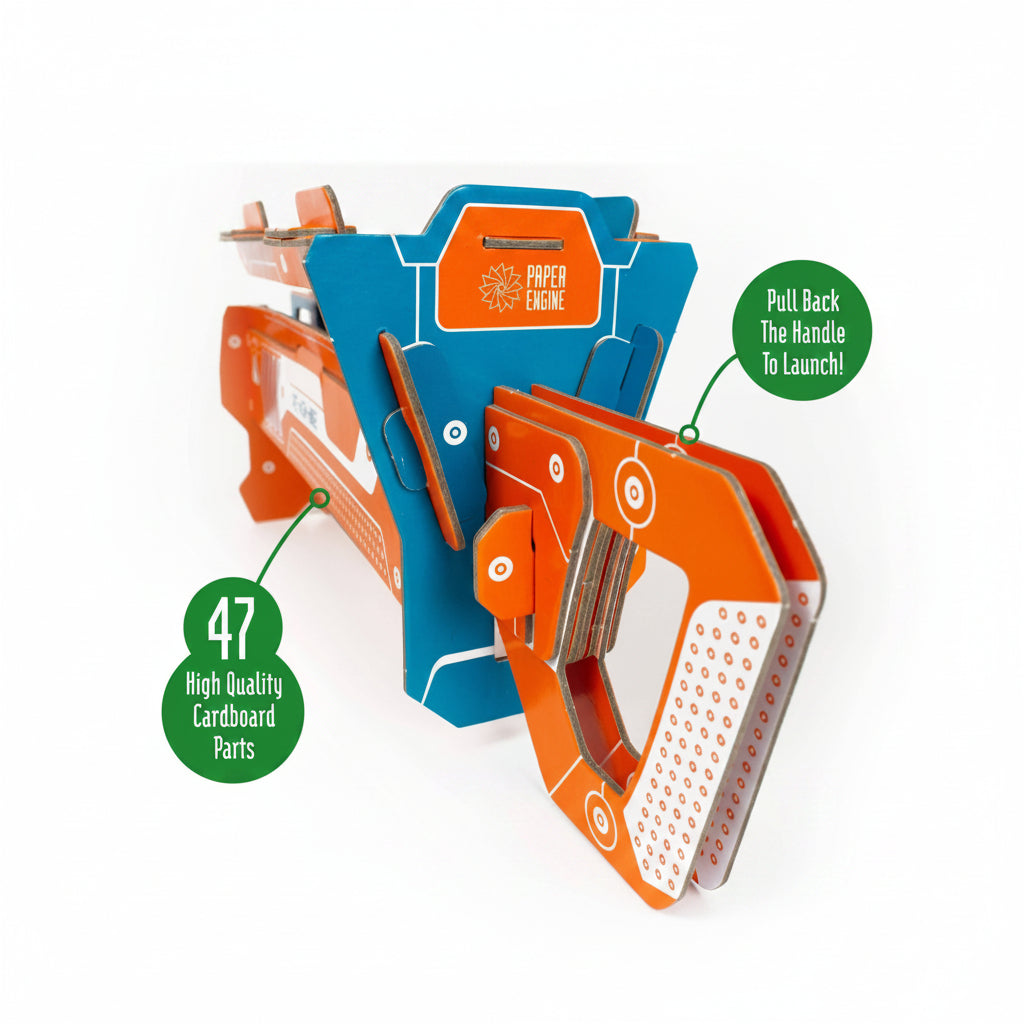 Build Your Own Paper Plane Launcher Kit