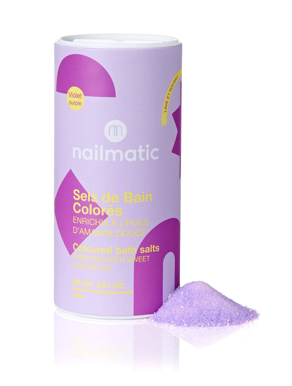 Nailmatic Foaming Bath Salts – Purple