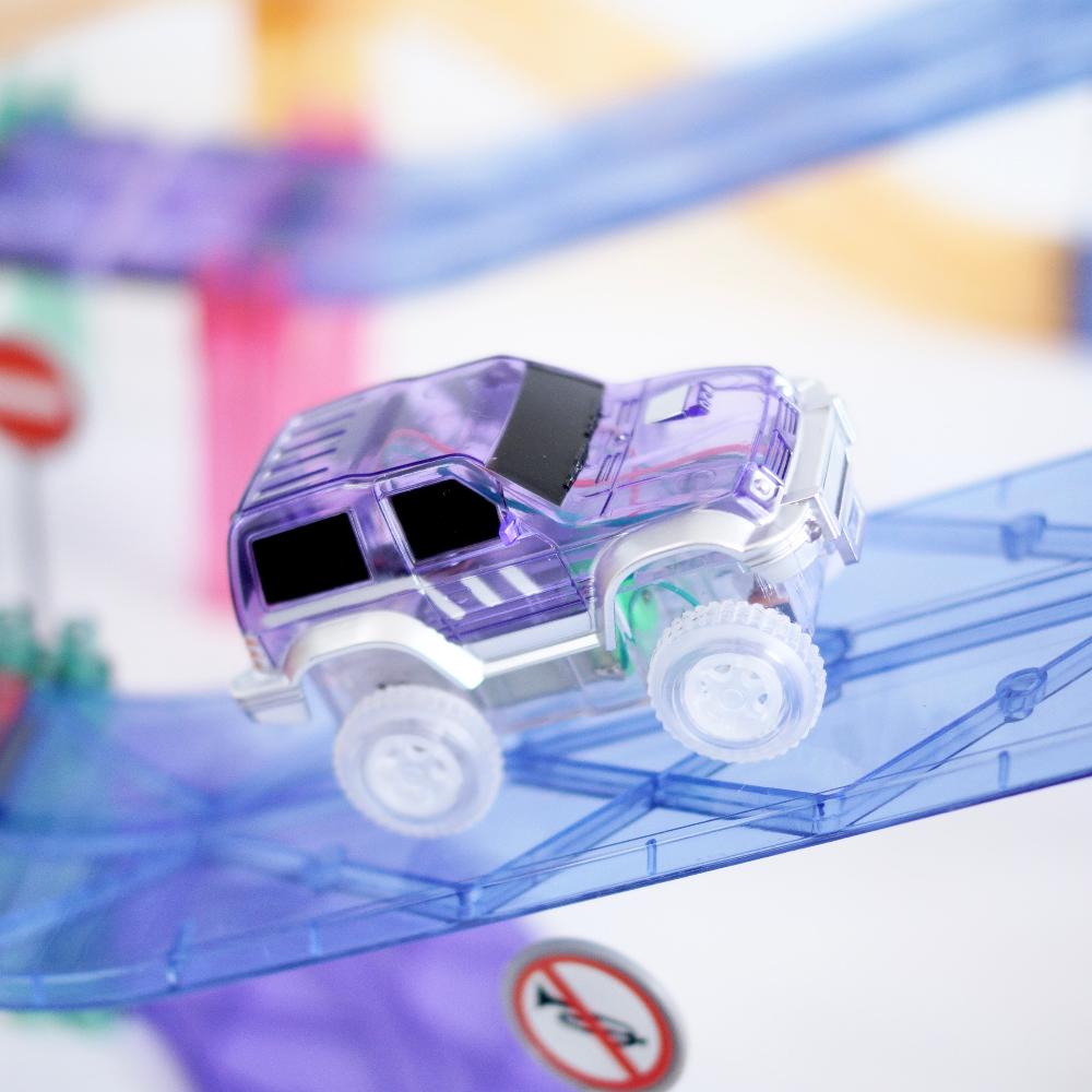 CleverClixx Large Race Track Pastel 80 Pieces - Binky