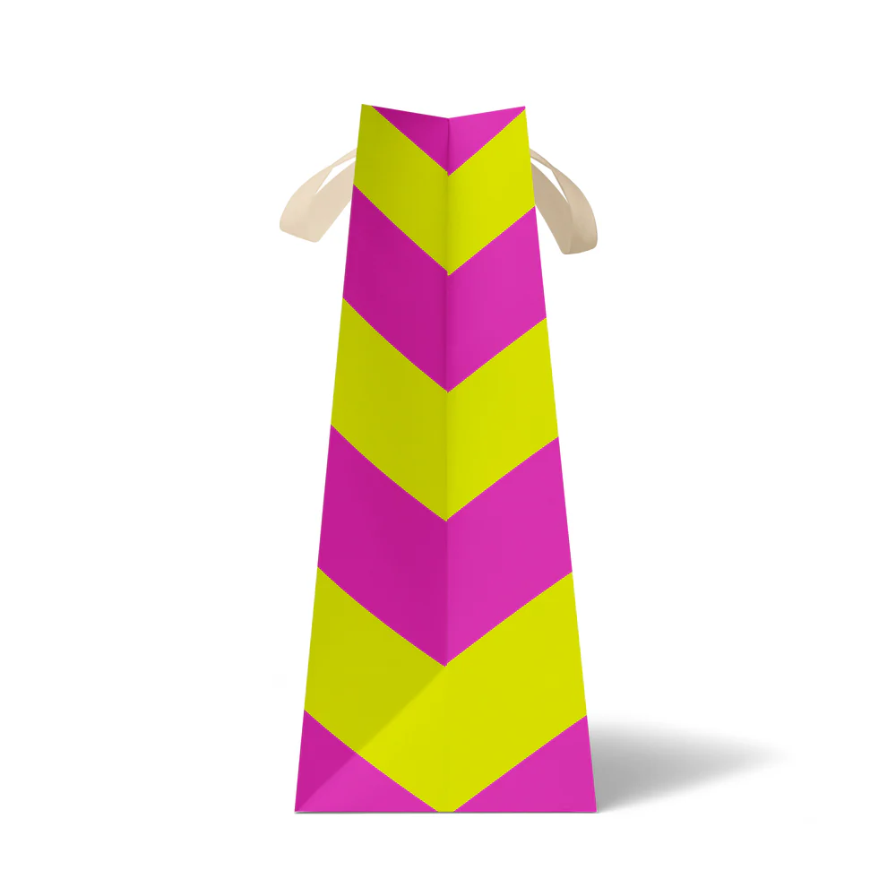 1973 Grafika Zig Zag Medium Gift Bag - Binky