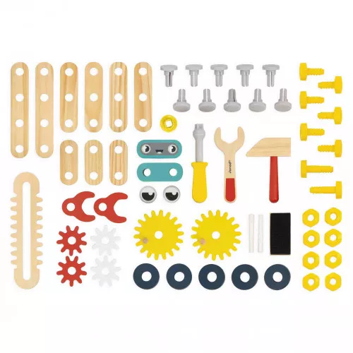 Janod Brico Kids Big Robot DIY Workbench - Binky