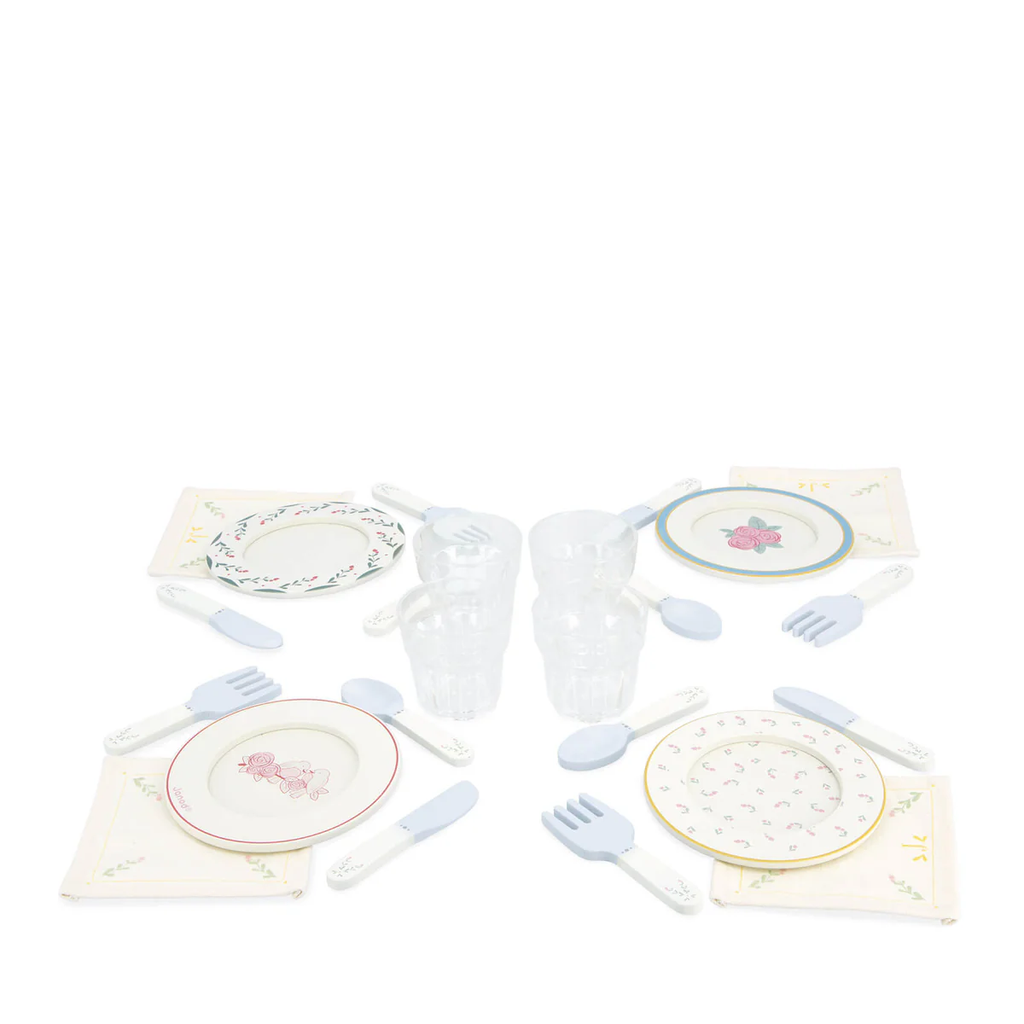 Janod Shiny Grandma Tea Set & Case