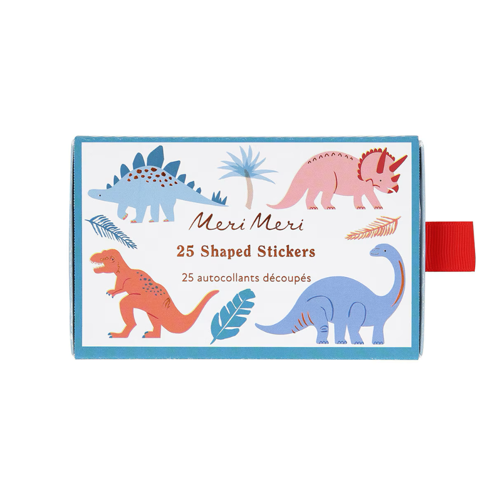 Meri Meri Dinosaur Shaped Stickers - Binky