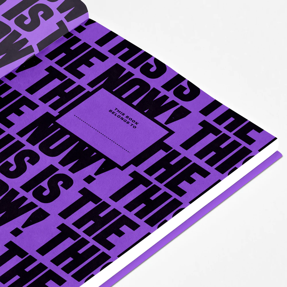 This Is The New A5 Lined Notebook - Binky