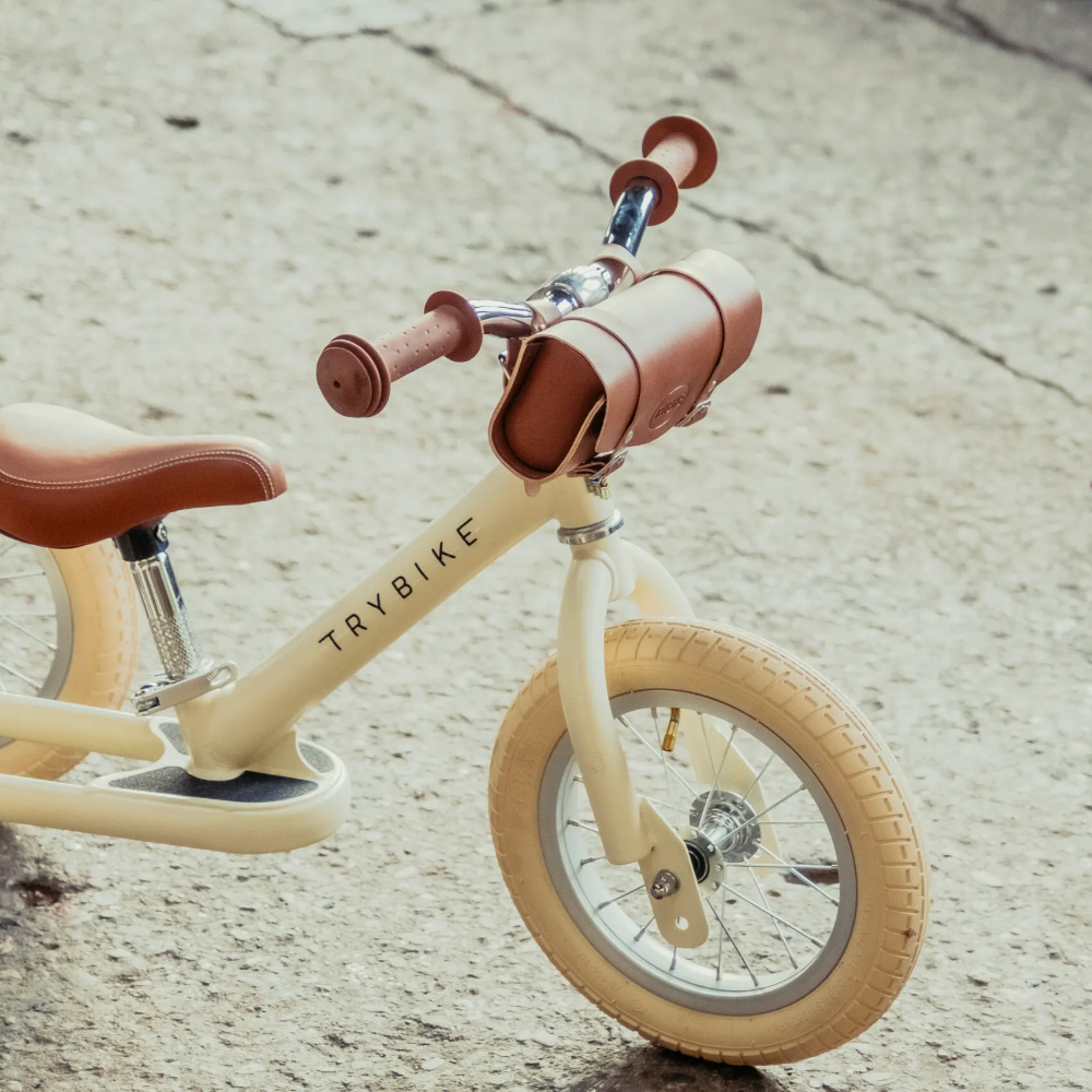 Trybike - Steel 2 In 1 Balance Trike - Vintage Cream - Binky