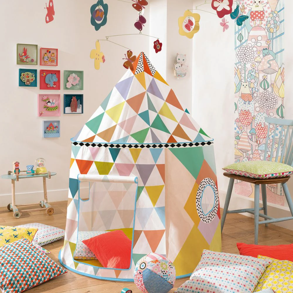 Djeco - Multi coloured tent - Binky