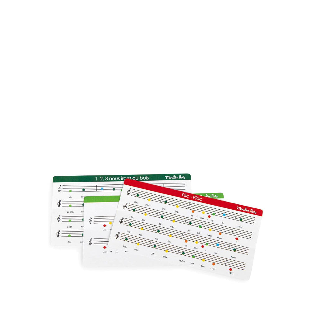 Moulin Roty 8 musical bells Les Popipop