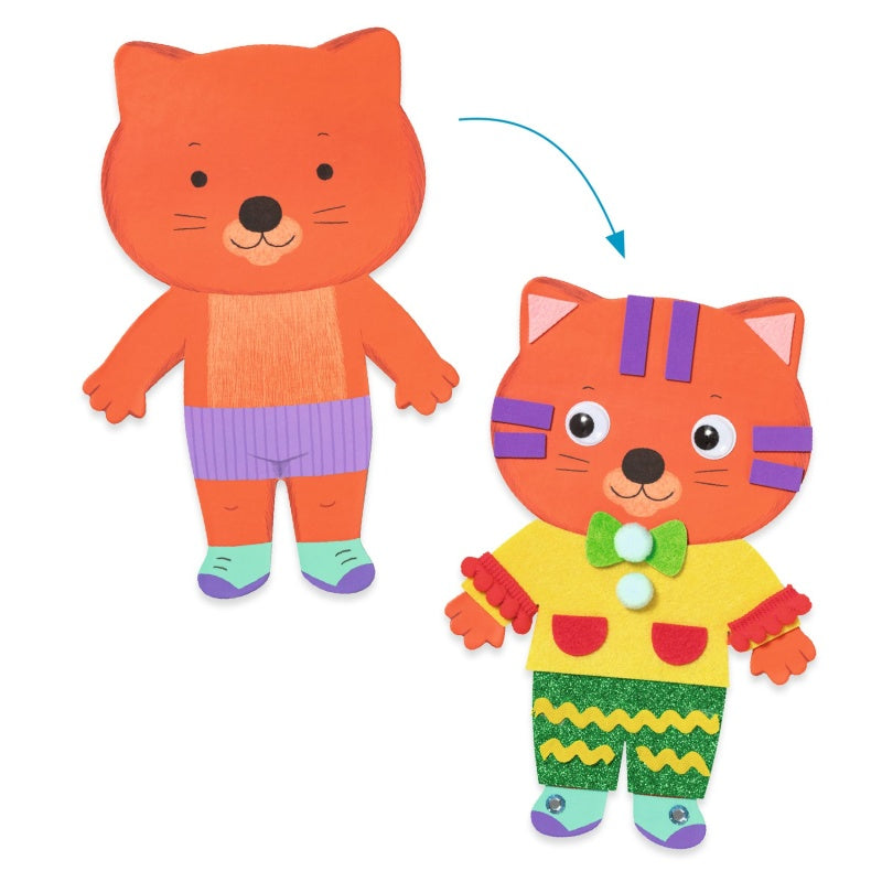 Djeco - Little Sweethearts Collage set - Binky