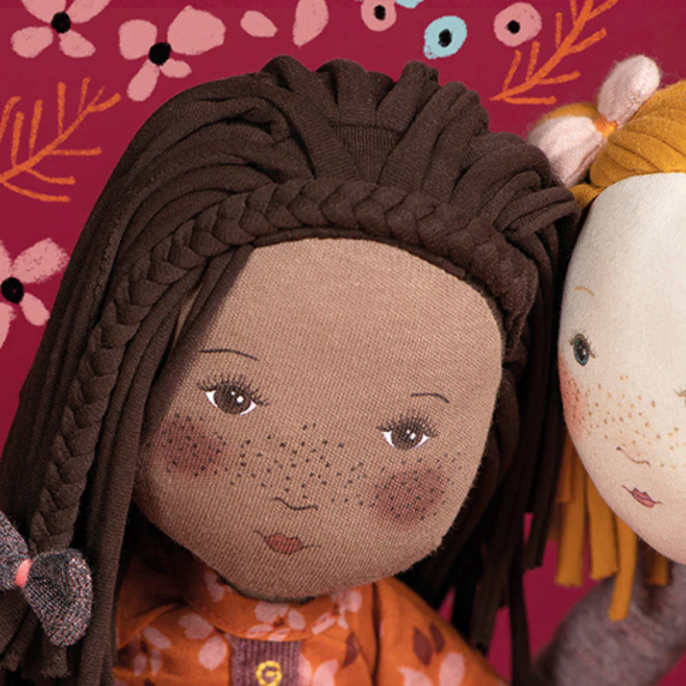 Moulin Roty Camélia rag doll Les Rosalies