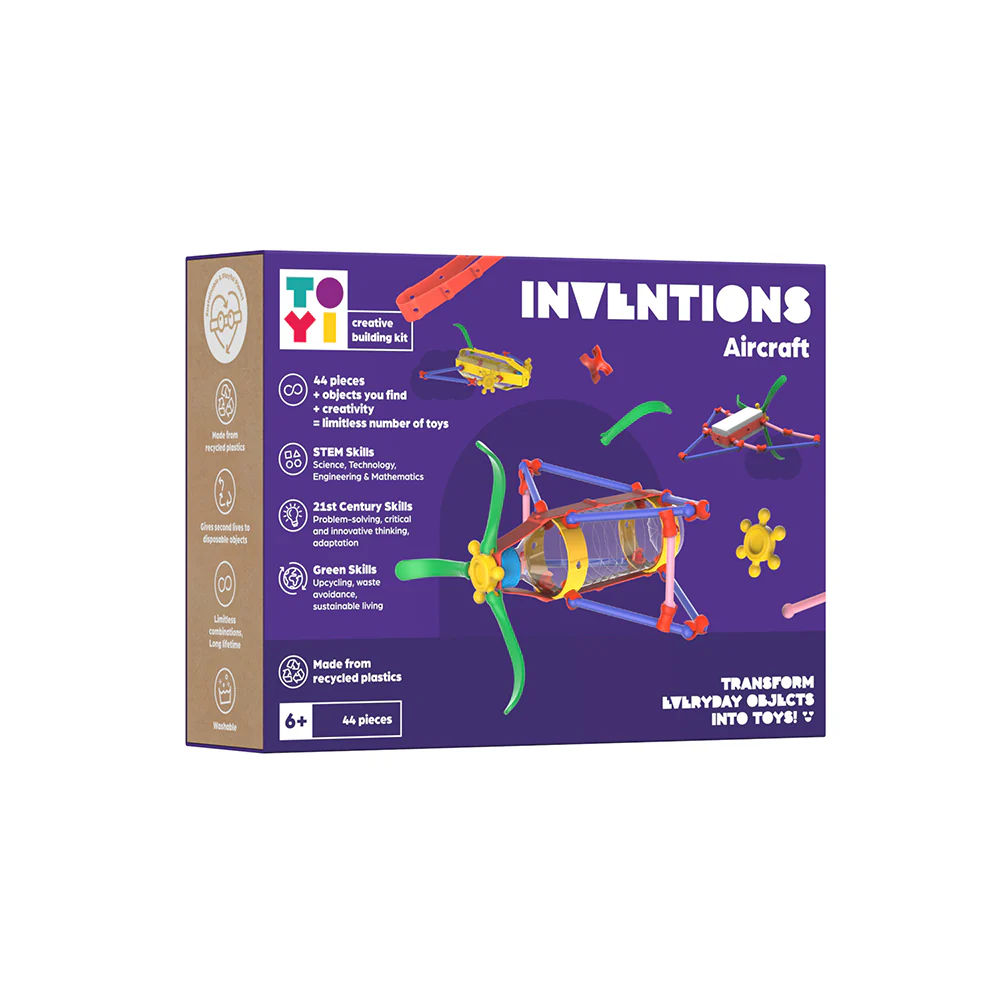 TOYI Inventions Aircraft Building Kit - Binky