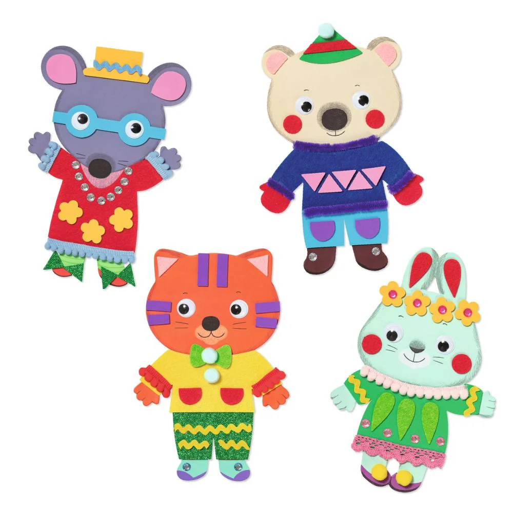 Djeco - Little Sweethearts Collage set - Binky