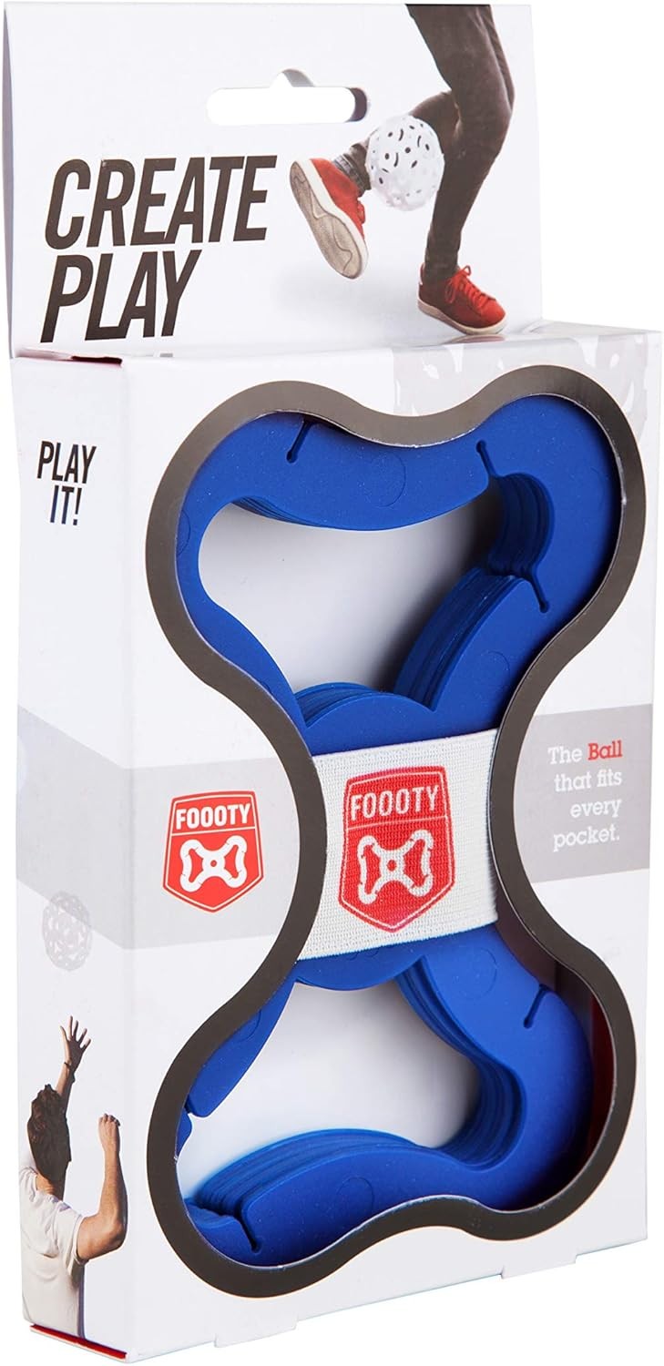 Foooty Blue Transforming Ball Toy