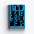 Get More Answers A5 Lined Notebook - Binky