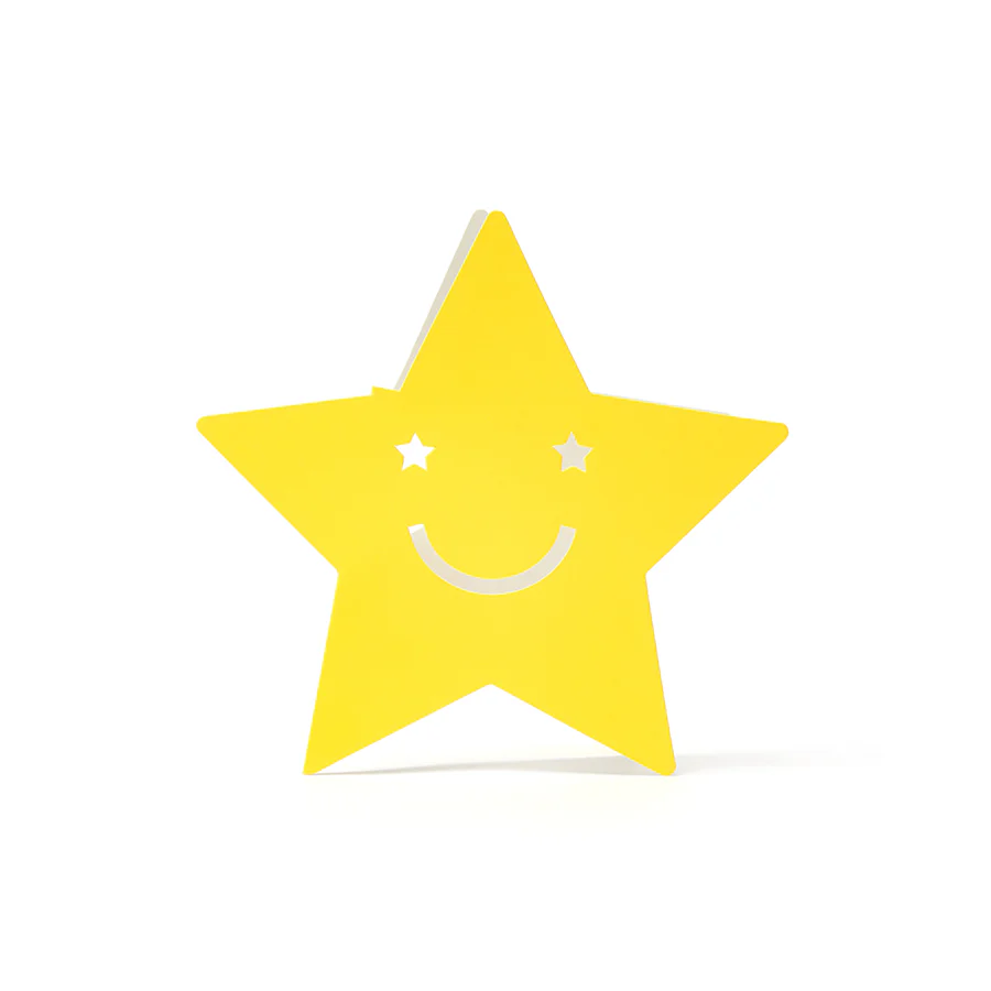 Cut & Make Happy Star card - Binky