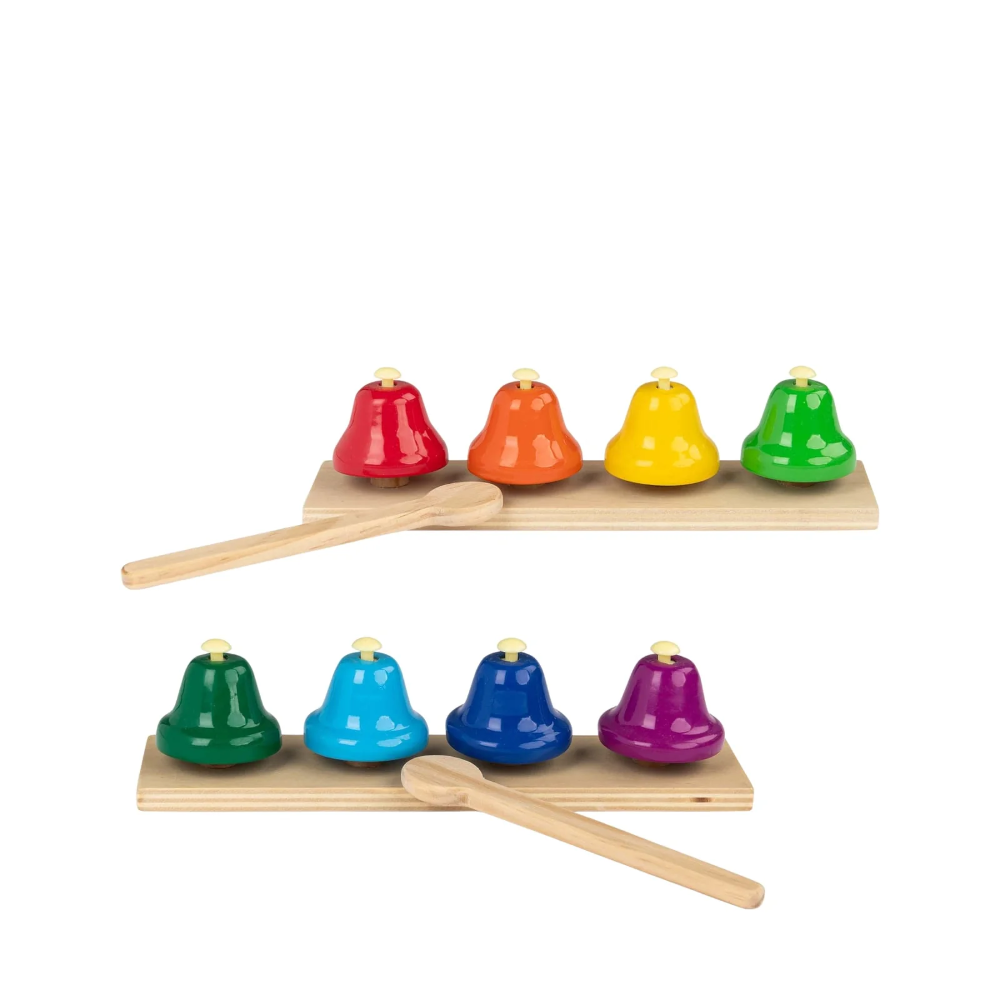 Moulin Roty 8 musical bells Les Popipop