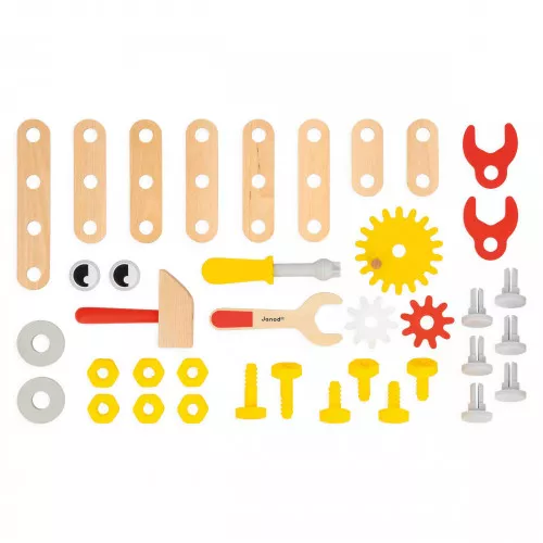 Janod Brico Kids Robot DIY Trolley - Binky