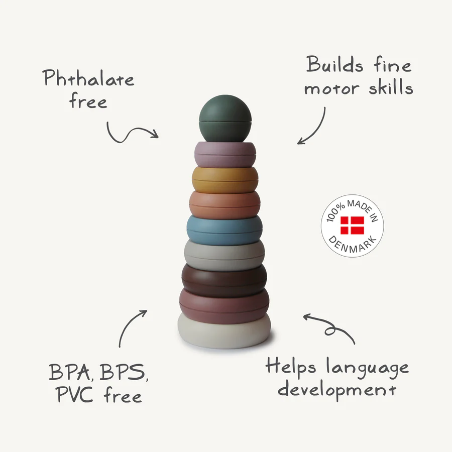 Ringtower stacking toy - Binky