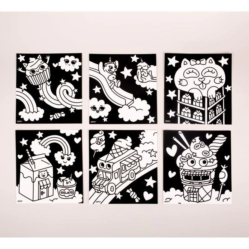 Velvet Colouring set  - Kawai - Binky