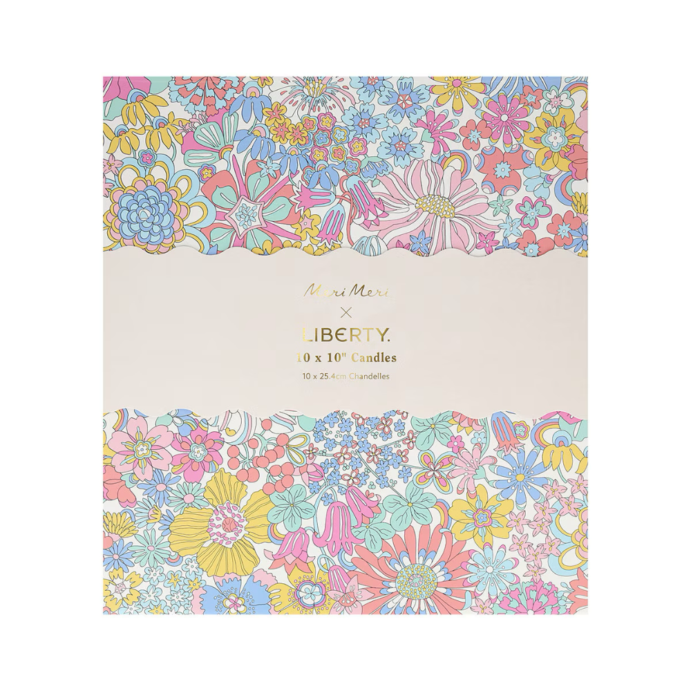 Meri Meri x Liberty Rainbow Garden Candle Gift Box - Binky