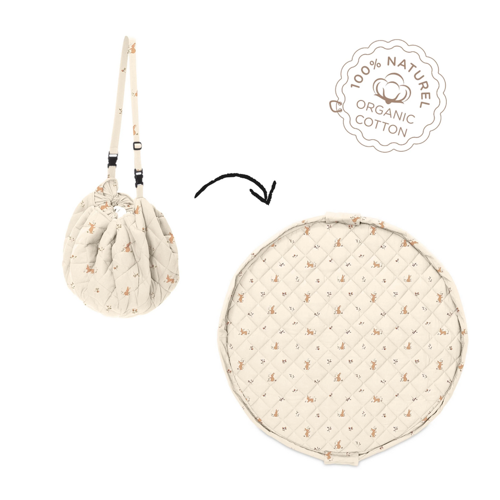 Noomad Soft Play Mat & Nappy Bag - Rabbit