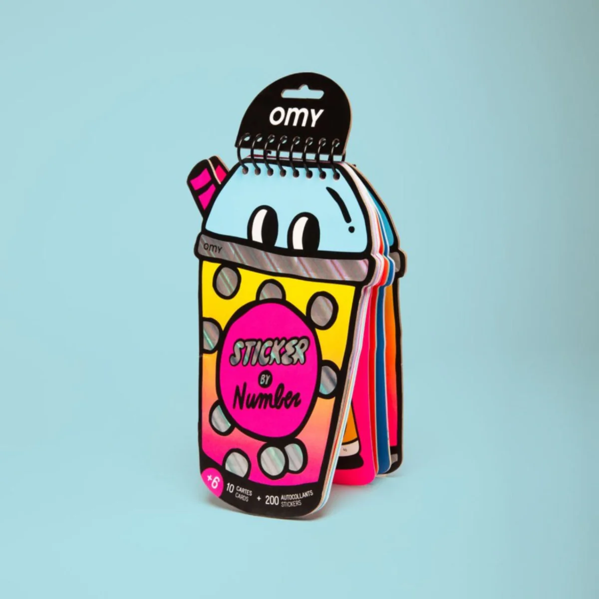 OMY Sticker Activity Book - Bubble Tea