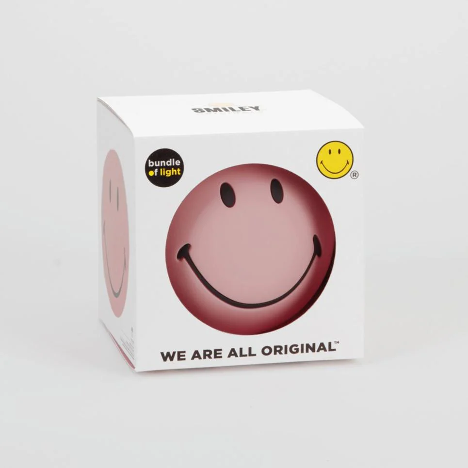 Smiley Pink Bundle of Light Lamp