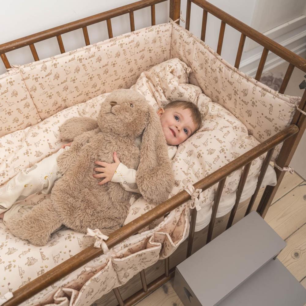 Large Tan Rabbit Weighted Teddy plush toy - Binky