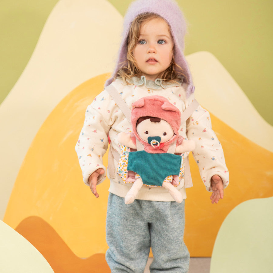 Lilliputian's Baby Jeanne & Baby Carrier