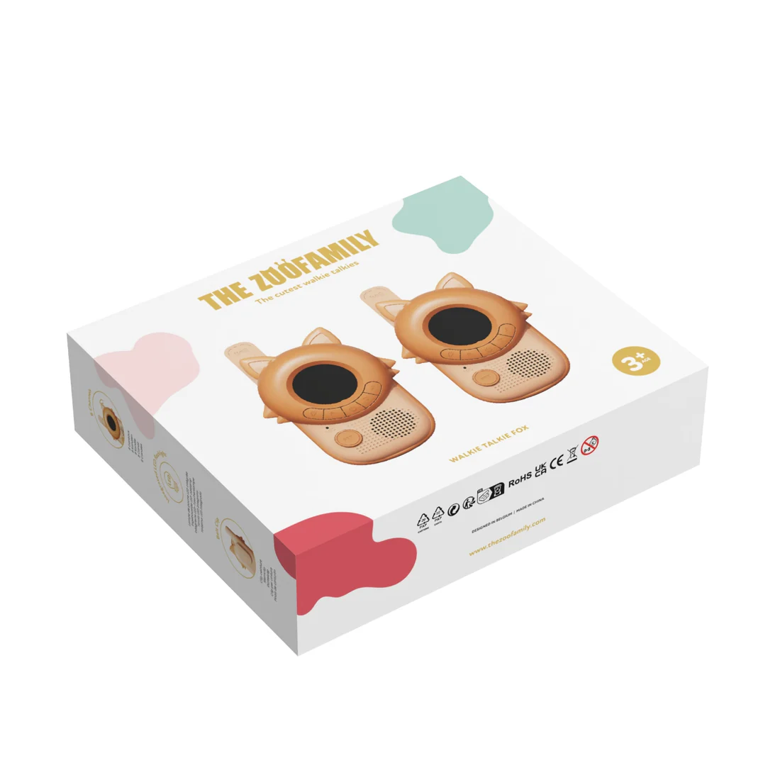 ZooFamily Foxes Walkie Talkie Radio