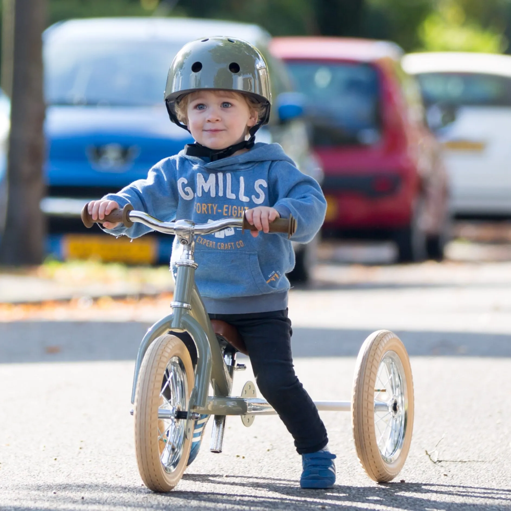Trybike - Steel 2 In 1 Balance Trike - Vintage Blue - Binky