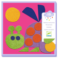 Djeco - Felt Pictures, Fuzzy Felt Animals - Binky