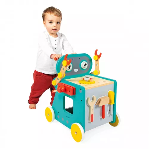 Janod Brico Kids Robot DIY Trolley - Binky