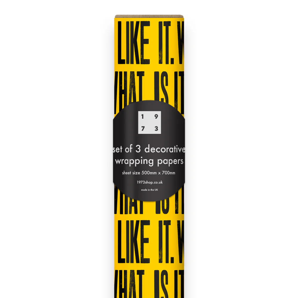 I Like it. What is it? Wrap 3 x Sheets on a Roll - Binky