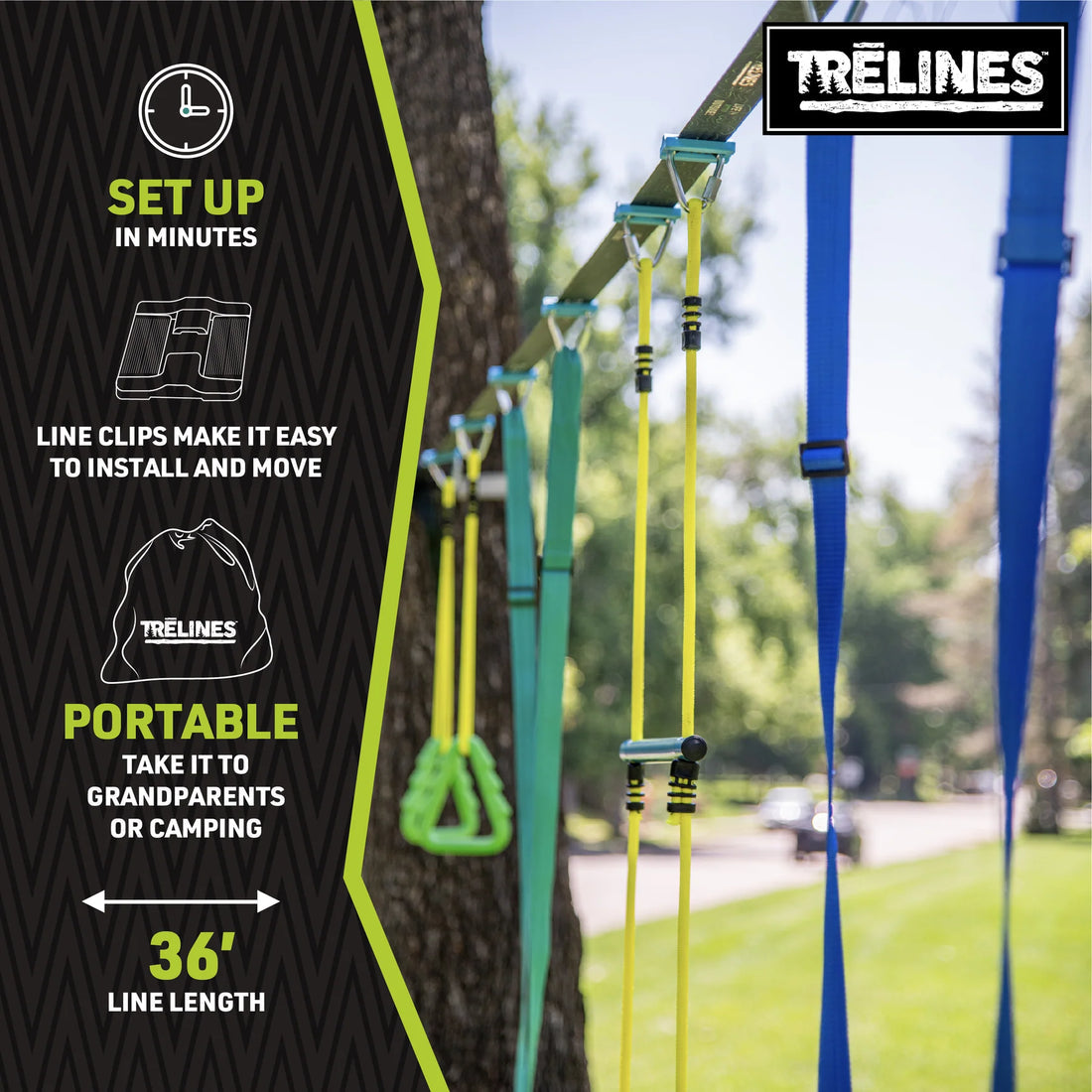 Trēlines - Swingset Gymnastics Harness - Binky