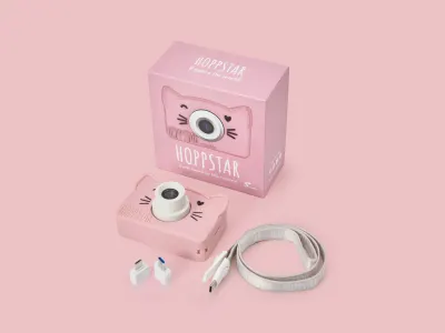 Rookie Blush Digital Camera - Binky