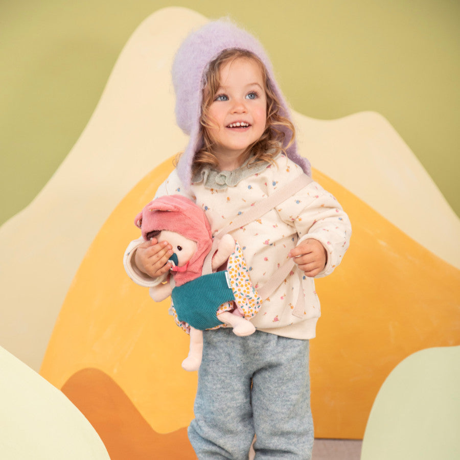 Lilliputian's Baby Jeanne & Baby Carrier
