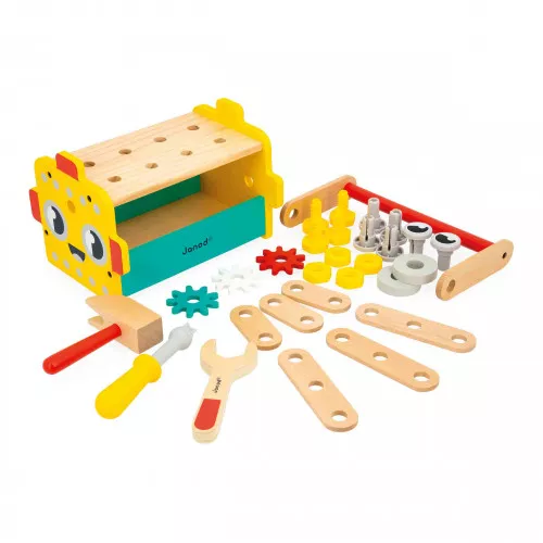 Janod Brico Kids Robot tool box - Binky