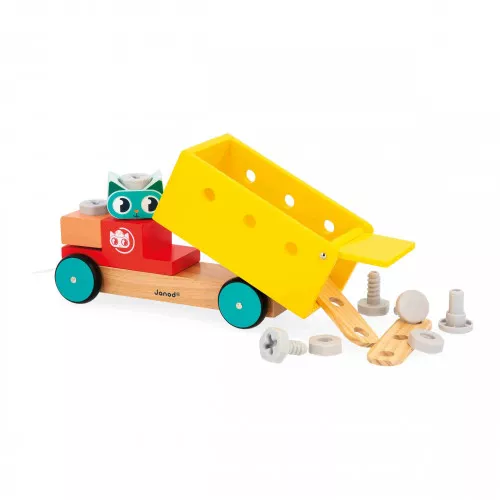 Janod Brico kids  Pull along truck - Binky