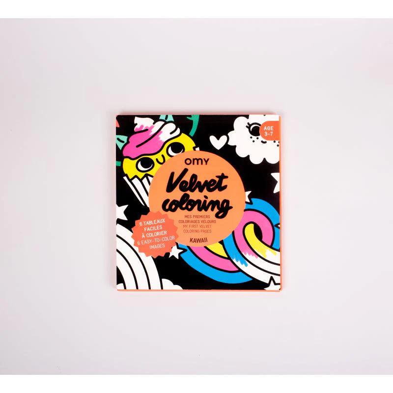 Velvet Colouring set  - Kawai - Binky